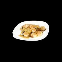 Gamberi funghi e bambù - ASAKA SUSHI
