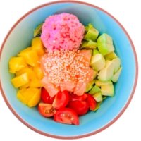 Poke salmon - SHINKO SUSHI