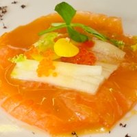 143 Carpaccio salmone - SHINKO SUSHI