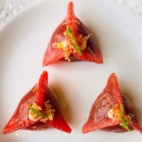 Ravioli di manzo triangoli - MOJI Sushi Portici