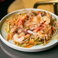 Spaghetti di soia ai frutti di mare - Moko Sushi