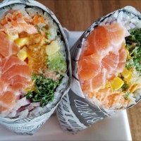 Sushi burrito - Salmone - Yummy Poke
