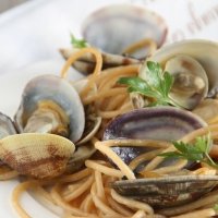 Spaghetti con lupini e vongole veraci - Demo gastronomia