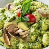 Gnocchetto con pesto e basilico - Demo gastronomia