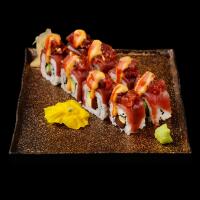 Sake flembè roll - Restaurant Sushi