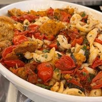 Seppia e pane biscottato - Madegra Salerno Food