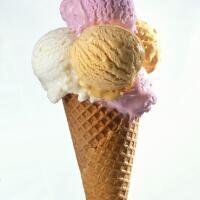 cono 4 gusti - La Gelateria