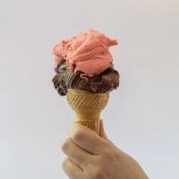 cono 2 gusti - La Gelateria