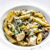 Garganelli alla boscaiola - Demo Bari Ristorante
