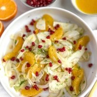 Insalata di finocchi arance e chicchi di melograno - Demo Bari Ristorante