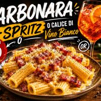 Carbonara + Spritz o Vino - Monréal