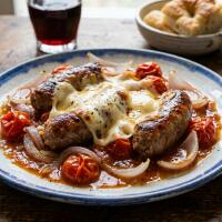 SALSICCIA CON CILIEGINO, SCAMORZA E CIPOLLA. - TRE G FOOD