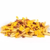 Patate fritte con bacon e cheddar - Royal Burger ad Acerra