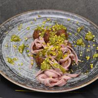 Polpettine al pistacchio e mortadella - Royal Burger ad Acerra