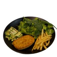 A13 Cotoletta di soia al piatto - Degù Ham