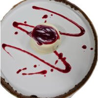 Panna cotta berris - Mr Francatelli