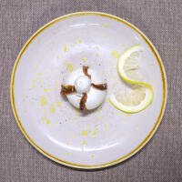 Burrata di Bufala con Acciughe e scorza di Limone - PrimeQuerce Mezza Pensione