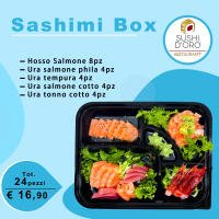 805 - Sashimi Box - Sushi D'Oro