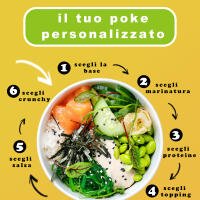Iniazia a creare la tua pokè - Sushi D'Oro