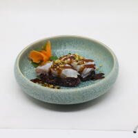 102 - NIGIRI Black Flambè Branzino - Sushi D'Oro