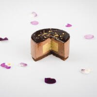 656 - mini mousse al cioccolato con pistacchio - Sushi D'Oro