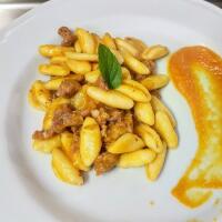 Cavatelli con zucca e pancetta - Paestum in Tavola