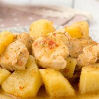 Spezzatino di pollo con patate - Paestum in Tavola