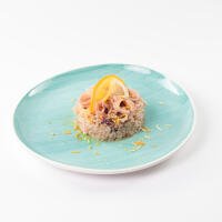 Risotto agli agrumi con calamaretti - Paestum in Tavola