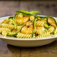 FUSILLONE ZUCCHINE E GAMBERETTI - Gusto Agropoli