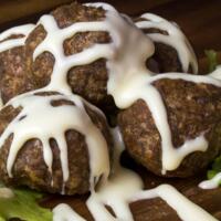 POLPETTINE CON FONDUTA 6pz - Ode al pane