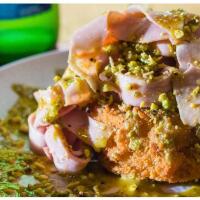 FRITTATINA MORTADELLA E PISTACCHIO - Ode al pane