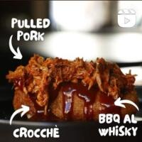 CROCCHE’ SALSA BBQ AL WHISKY E PULLED PORK - Ode al pane