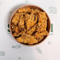 MEGA BOWL DI STRACCETTI DI SCOTTONA IMPANATI - Sponzami