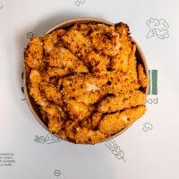 MEGA BOWL DI STRACCETTI DI POLLO IMPANATI - Sponzami