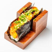 TE2 - Temakizushi spicy salmon 1pz - Takiya Sushi casoria