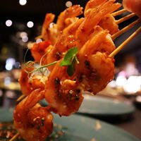 170 - SPIEDINI DI GAMBERI 2PZ - Takiya Sushi casoria