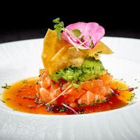 T5 - Tartare ponzu salmon - Takiya Sushi casoria