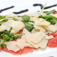 Carpaccio di black angus - Pizza e Core
