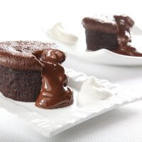 Tortino con cuore di cioccolato - Pizza e Core