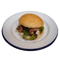 Panino con Polpo Fritto - Risto-Pescheria Al Buco