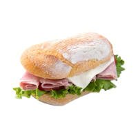 prosciutto cotto, mozzarella, pomodoro e lattuga - Il bar dell'Angolo