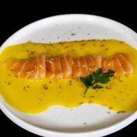 18. Carpaccio sake e choco - Rui Sushi Padova