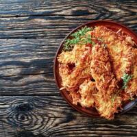 STRACCETTI DI VITELLO IMPANATO - Salotto