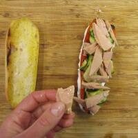 Panino stracciatella tonno e zucchine - Bontà Sottozero