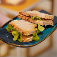 PANE CASERECCIO CON SALMONE AFFUMICATO - Bistrò 26