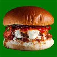 PEPERONI PIZZA SMASH BURGER - NY Smash Burger