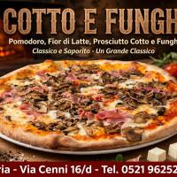Cotto e Funghi - Mia Pizzeria Parma