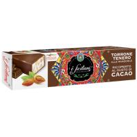 Torrone tenero alle Mandorle ricoperto al Cacao - Tastami.it