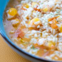 Risotto ai crostacei - QUEENS CAFFÈ BISTROT