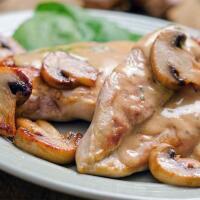 Scaloppine funghi - Bar Caffè Milano by GB